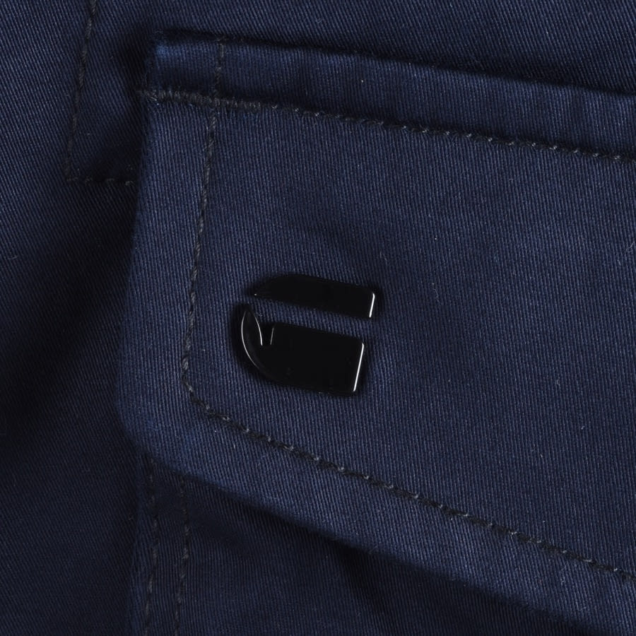 Alternative Image for ProductG Star Raw Rovic Loose Shorts Blue3